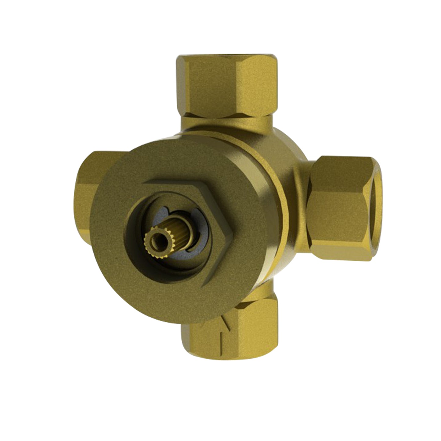 TOTO TSMXW Three-Way Diverter Valve - TSMXW , Brass