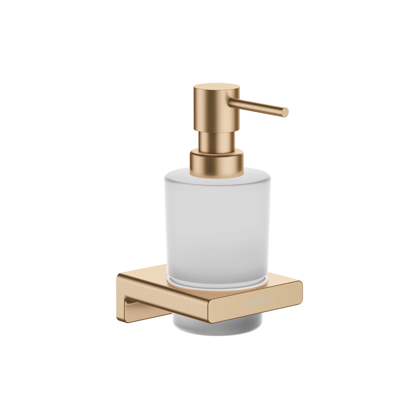 HANSGROHE 41745140 Brushed Bronze AddStoris Modern Soap Dispenser