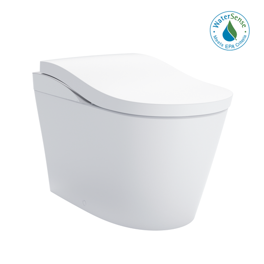 TOTO MS8732CUMFG#01S NEOREST LS Dual Flush 1.0 or 0.8 GF Integrated Bidet Toilet , Cotton White