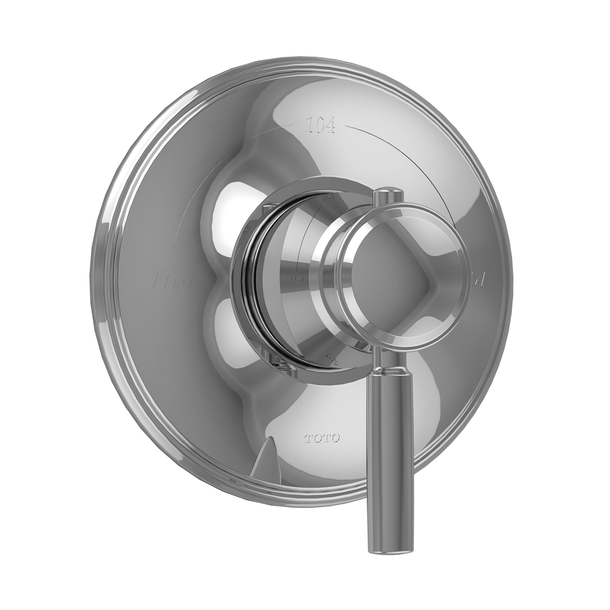 TOTO TS211T#CP Keane Thermostatic Mixing Valve Trim , Polished Chrome