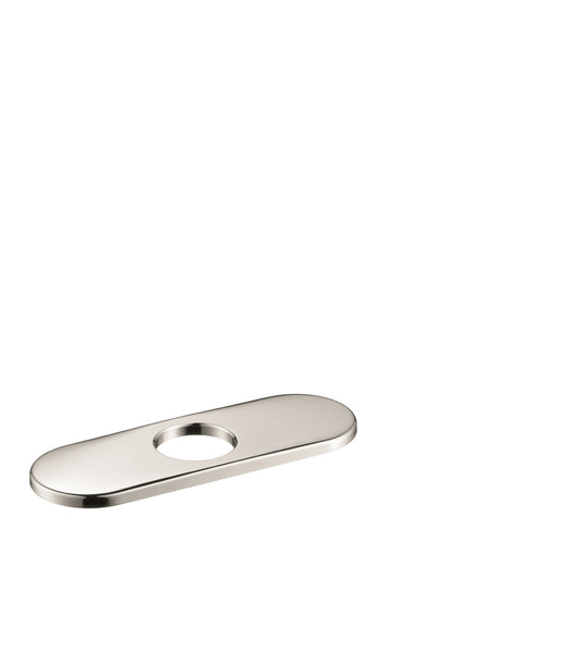 HANSGROHE 14018831 Polished Nickel C Accessories Classic Base Plate