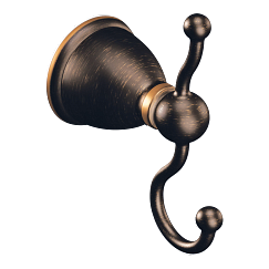 MOEN Y3103BRB Caldwell  Double Robe Hook In Mediterranean Bronze