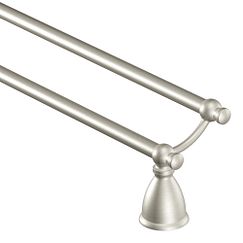 MOEN Y3122BN Caldwell  24" Double Towel Bar In Brushed Nickel