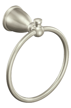 MOEN Y3186BN Caldwell  Towel Ring In Brushed Nickel