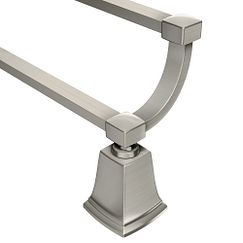 MOEN Y3222BN Boardwalk  24" Double Towel Bar In Brushed Nickel