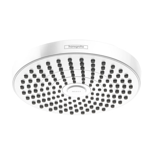 HANSGROHE 04388700 Matte White Croma Select S Modern Showerhead 1.8 GPM