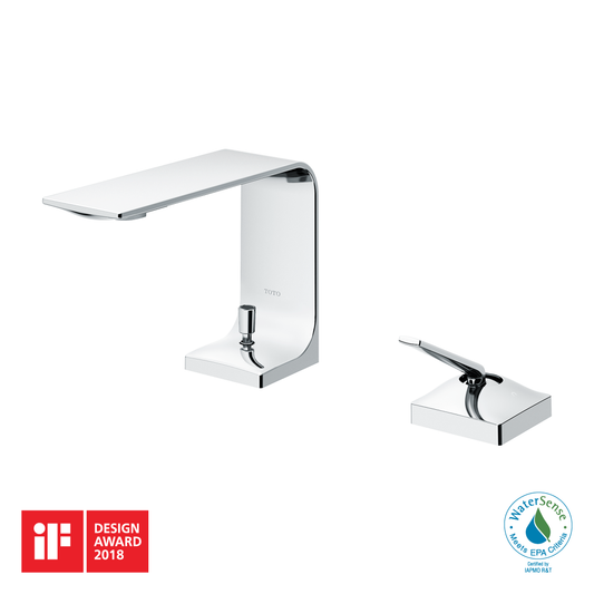 TOTO TLP02301U#CP ZL 1.2 GPM Single Handle Bathroom Sink Faucet with COMFORT GLIDE Technology , Polished Chrome