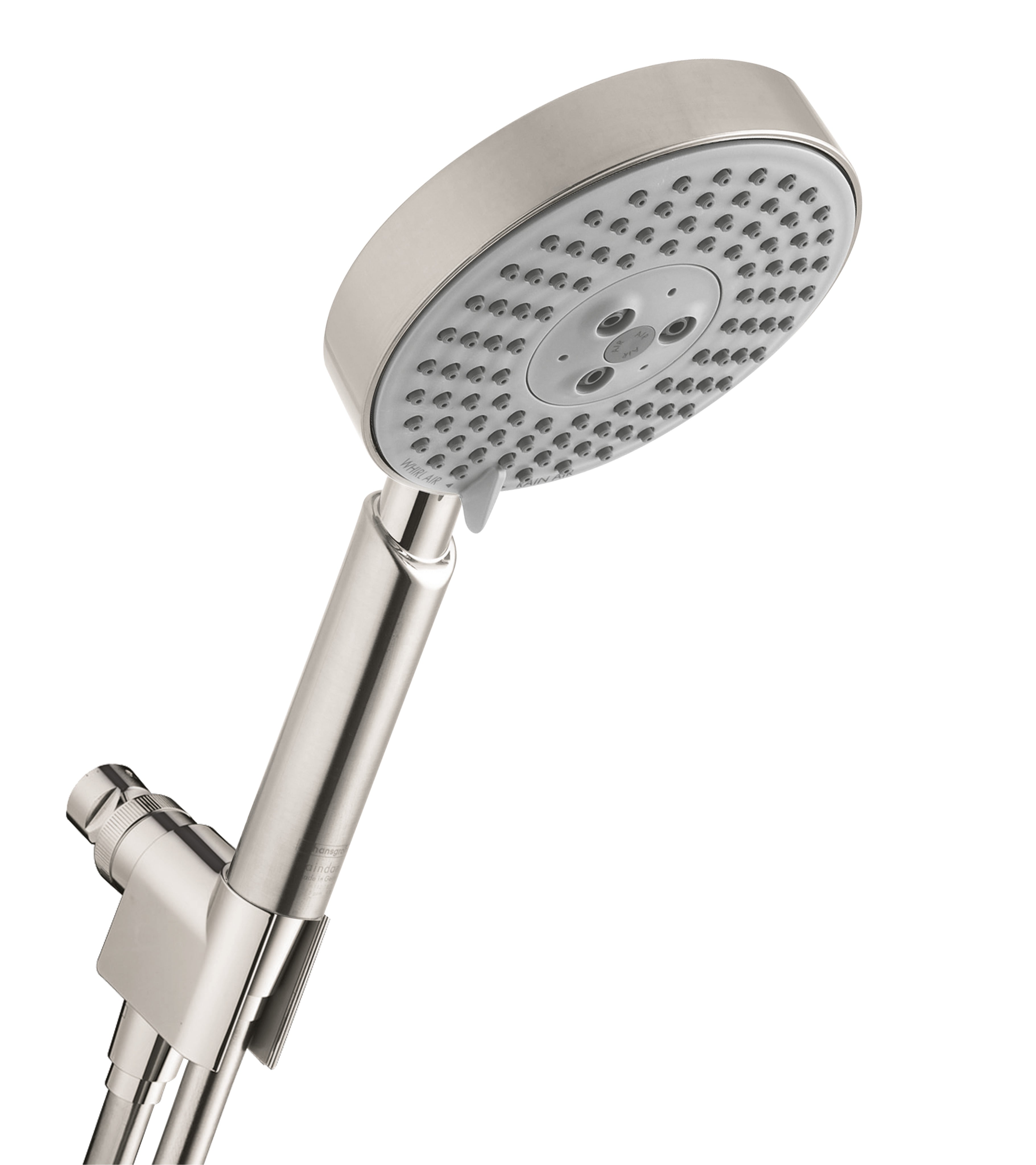 HANSGROHE 04187823 Raindance S Handshower Set 120 3-Jet, 2.5 GPM in Brushed Nickel