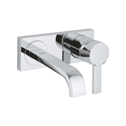 GROHE 1930000A Allure Chrome Single-Handle Wall Mount Faucet 1.2 GPM
