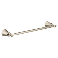 MOEN YB0318BN Flara  18" Towel Bar In Brushed Nickel