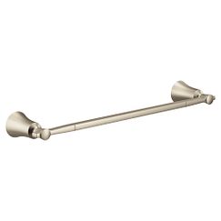 MOEN YB0324BN Flara  24" Towel Bar In Brushed Nickel