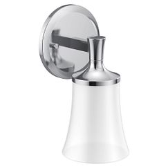 MOEN YB0361CH Flara  One Globe Bath Light In Chrome