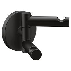 MOEN YB0402BL Align  Double Robe Hook In Matte Black