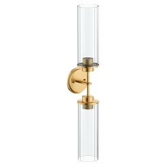 MOEN YB1762BG Greenfield  Two Globe Bath Light In Brushed Gold