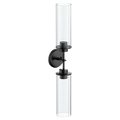 MOEN YB1762BL Greenfield  Two Globe Bath Light In Matte Black
