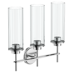 MOEN YB1763CH Greenfield  Three Globe Bath Light In Chrome