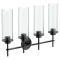 MOEN YB1764BL Greenfield  Four Globe Bath Light In Matte Black