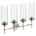 MOEN YB1764BN Greenfield  Four Globe Bath Light In Brushed Nickel