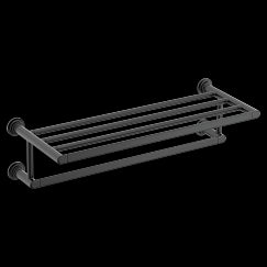 MOEN YB1794BL Greenfield  Towel Shelf In Matte Black