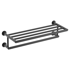 MOEN YB1794BL Greenfield  Towel Shelf In Matte Black