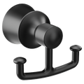 MOEN YB2103BL Dartmoor  Double Robe Hook In Matte Black