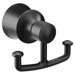 MOEN YB2103BL Dartmoor  Double Robe Hook In Matte Black