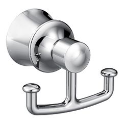 MOEN YB2103CH Dartmoor  Double Robe Hook In Chrome