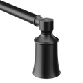 MOEN YB2118BL Dartmoor  18" Towel Bar In Matte Black