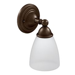 MOEN YB2261ORB Brantford  One Globe Bath Light In Oil Rubbed Bronze