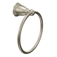 MOEN YB2286BN Brantford  Towel Ring In Brushed Nickel