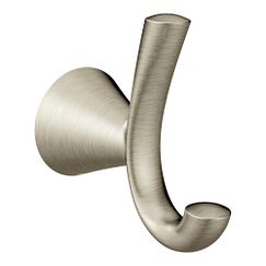 MOEN YB2303BN Glyde  Double Robe Hook In Brushed Nickel