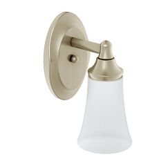 MOEN YB2861BN Eva  One Globe Bath Light In Brushed Nickel