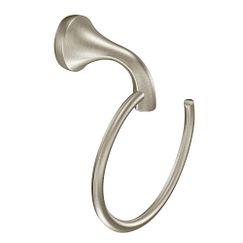 MOEN YB2886BN Eva  Towel Ring In Brushed Nickel