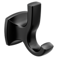 MOEN YB5103BL Voss  Double Robe Hook In Matte Black