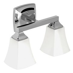 MOEN YB5162CH Voss  Two Globe Bath Light In Chrome