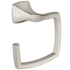 MOEN YB5186BN Voss  Towel Ring In Brushed Nickel