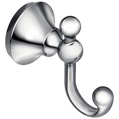 MOEN YB5203CH Wynford  Double Robe Hook In Chrome