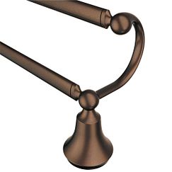 MOEN YB5222ORB Wynford  24" Double Towel Bar In Oil Rubbed Bronze