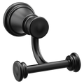 MOEN YB6403BL Belfield  Double Robe Hook In Matte Black