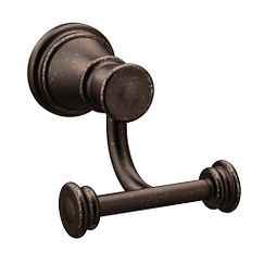 MOEN YB6403ORB Belfield  Double Robe Hook In Oil Rubbed Bronze