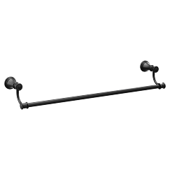 MOEN YB6424BL Belfield  24" Towel Bar In Matte Black