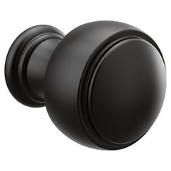 MOEN YB8405BL Weymouth  Drawer Knob In Matte Black