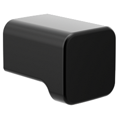 MOEN YB8805BL 90 Degree  Drawer Knob In Matte Black