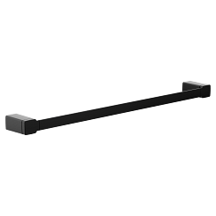 MOEN YB8824BL 90 Degree  24" Towel Bar In Matte Black
