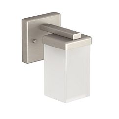 MOEN YB8861BN 90 Degree  One Globe Bath Light In Brushed Nickel