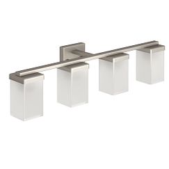 MOEN YB8864BN 90 Degree  Four Globe Bath Light In Brushed Nickel