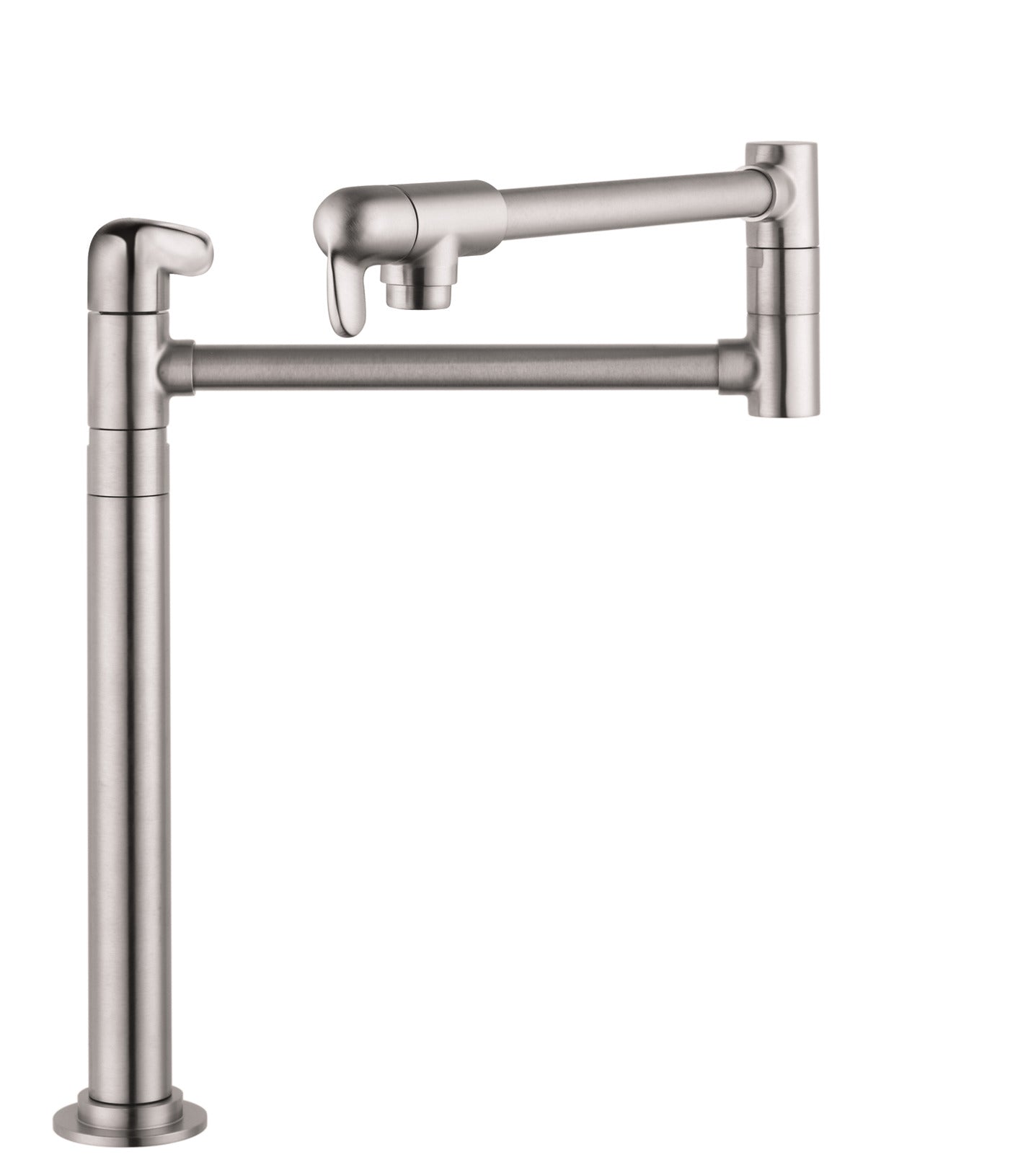 HANSGROHE 04060860 Allegro E Pot Filler, Deck-Mounted in Stainless Steel Optic
