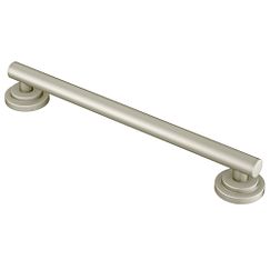 MOEN YG0712BN Iso  12" Designer Grab Bar In Brushed Nickel