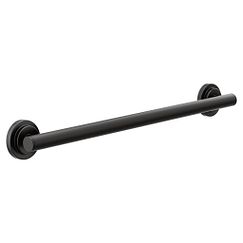 MOEN YG0724BL Iso  24" Designer Grab Bar In Matte Black