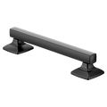 MOEN YG5112BL Voss  12" Designer Grab Bar In Matte Black